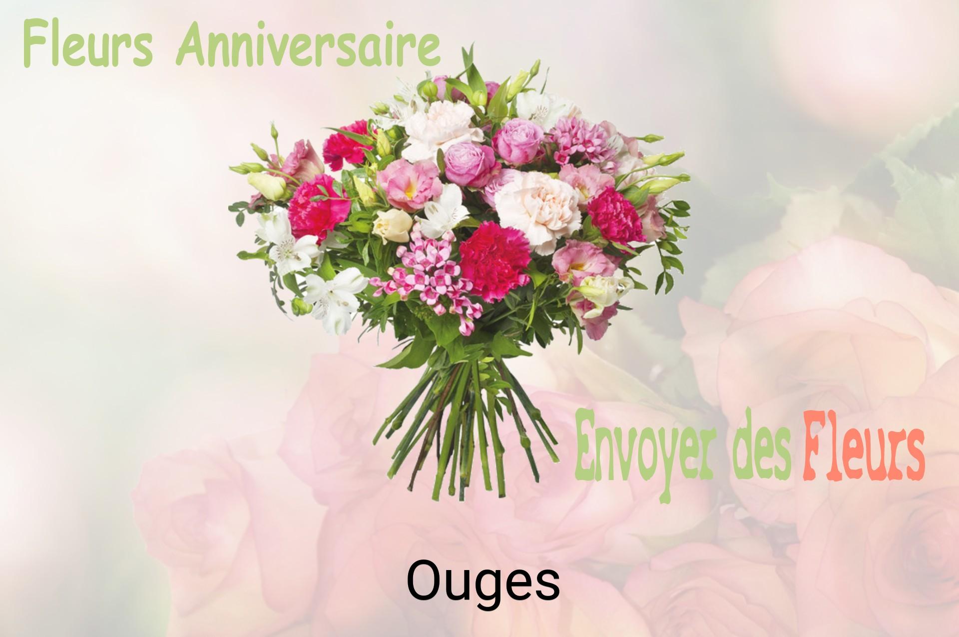 Bouquet de fleurs d’anniversaire livré à Ouges